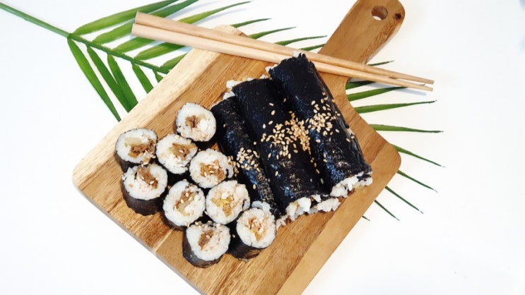  김밥맛있게싸는법 묵은지 장조림 간단 김밥 만들기 짱맛