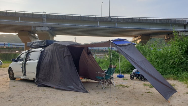  아이두젠 차박텐트 초보캠핑 최적 BAT 차박 도킹텐트