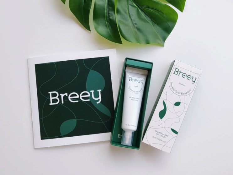  환절기 피부 트러블 해결사 브리(Breey) 아줄렌 트러블 스팟