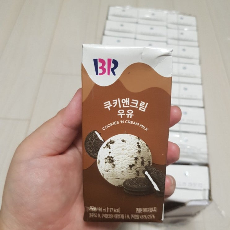 베라 오레오쿠키앤크림 이제 우유로 더 맛있게 먹자!