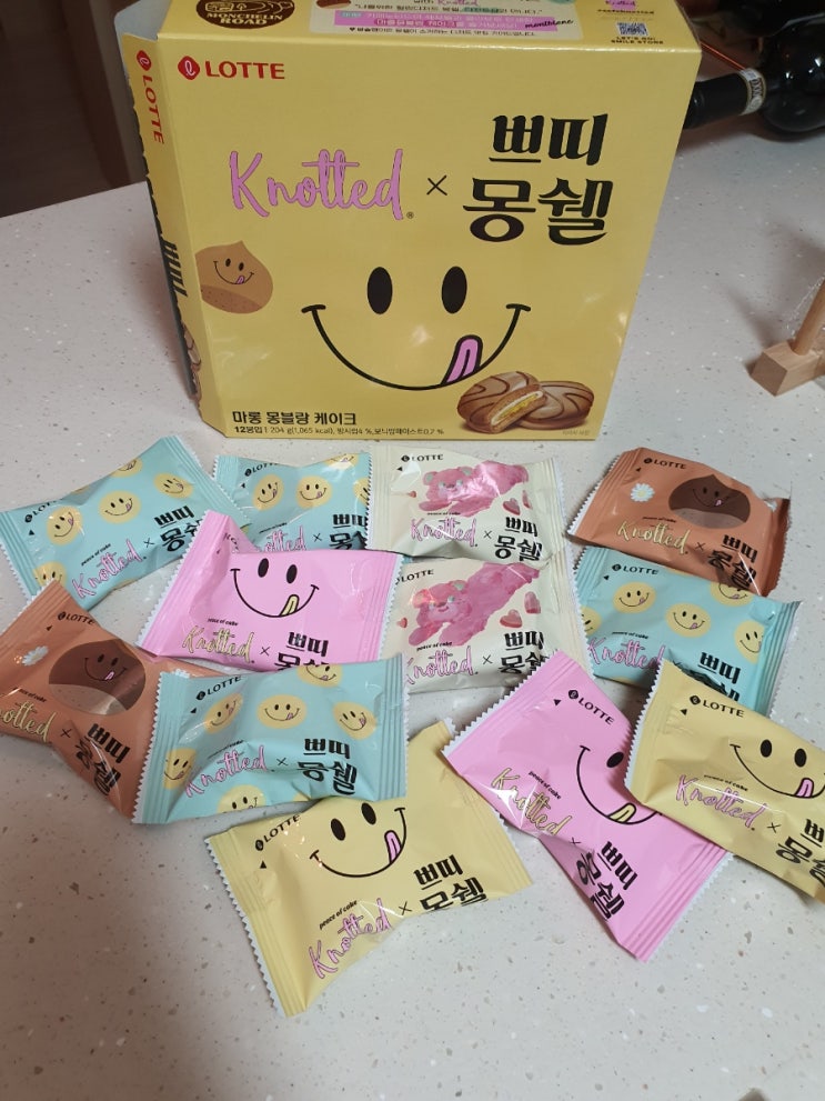  노티드 밤맛 몽쉘 콜라보 신제품 (+첵스 팥맛 후기도)