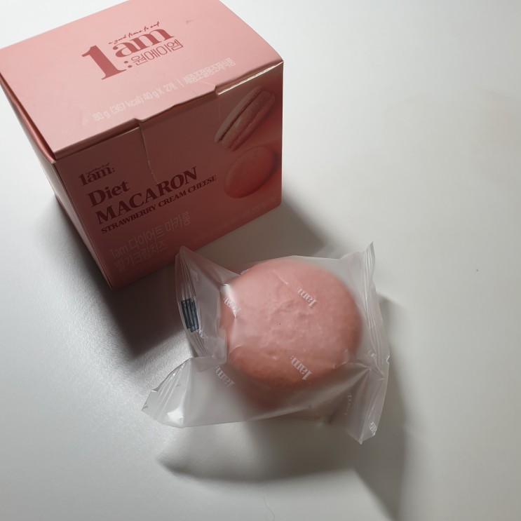 [원에이엠] 다이어트마카롱 / 딸기크림치즈