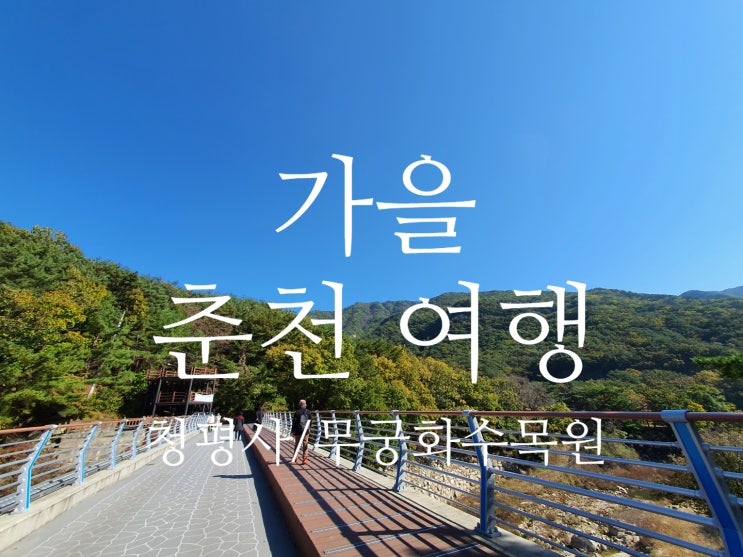  [춘천여행]가을하늘 같이 맑은 청평사&무궁화꽃이 피었습니다! 무궁화 수목원