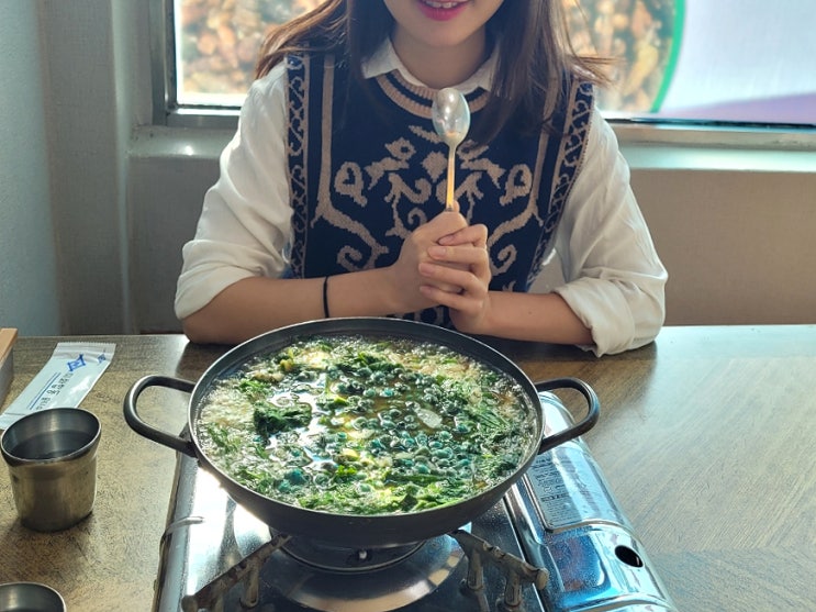  부여 무량사맛집 올갱이해장국 찐인 두리두리식당