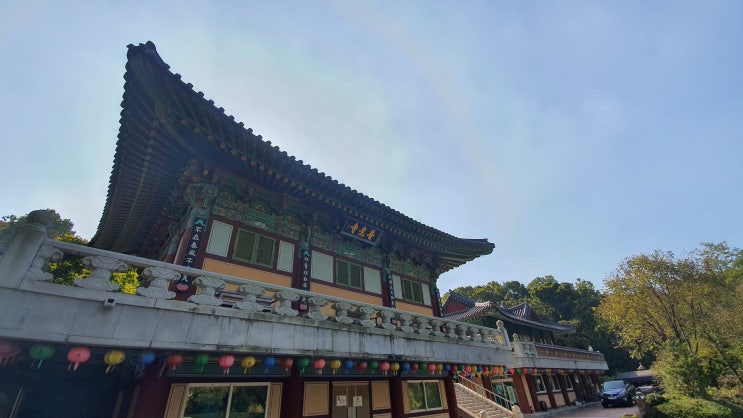  [과천산책] 은행나무 길과 아기자기함이 매력인 작은 절, 보광사