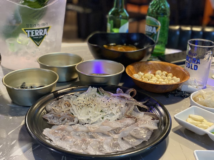  포장마차 분위기 폴폴 나는 군산소룡동술집 * 포장맛차