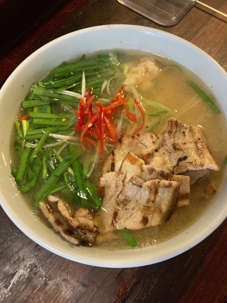  건대 조씨네고기국수 불향가득한 국수맛집