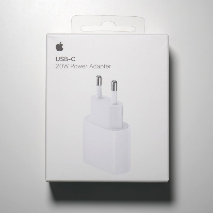 애플 USB C 어댑터 A2464, 20W 정품 확인까지