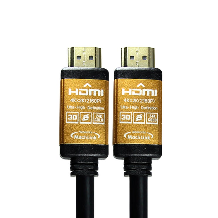 인기있는 마하링크 Ultra HDMI Ver2.0 골드 케이블, 1개, 10m 추천합니다 인기있는 마하링크 Ultra HDMI Ver2.0 골드 케이블, 1개, 10m 추천합니다