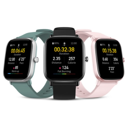  가성비갑 어메이즈핏 2 미니 국내발송! AMAZFIT GTS 2 MINI (공식 한글판) / 최대 7일 사용가능 / 12가지 스포츠 모드 / / 대한민국, 블랙 + 보호필름 1개(