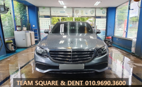  폴리싱/광택일산 덕이동 폴리싱/광택 팀스퀘어 앤 덴트 벤츠 10세대 E300e 4matic 익스클루시브 후드(본넷)부분 폴리싱