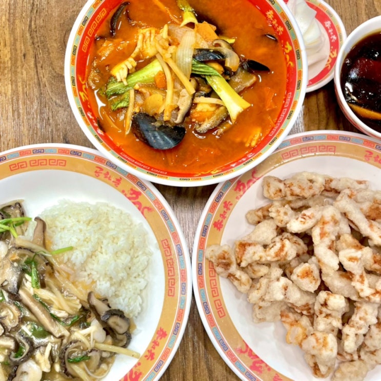  얼큰한 짬뽕이 있는 분당 판교 공화춘 중식당 맛집
