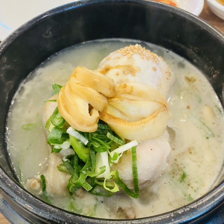  죽전동 삼계탕은 닭올닭이 깔끔했어요!
