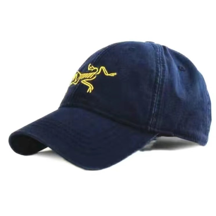 인지도 있는 ARCTERYX 아크테릭스 모자 캡 baseball cap 야구모자 운동 런닝 스냅켑 등산모자, 네이비 추천해요