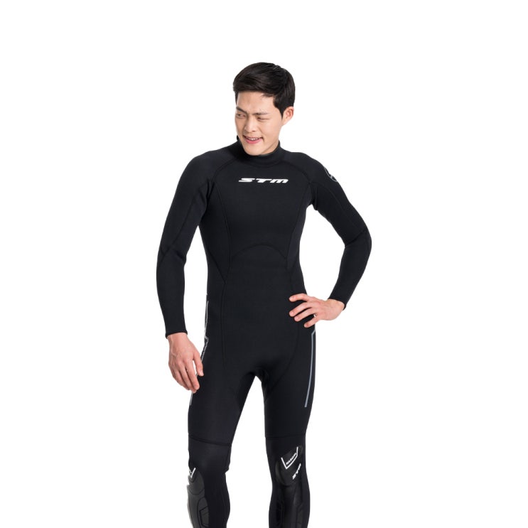  선호도 좋은 STM 남성용 NASCITA 수상 스포츠 원피스 슈트 3mm, Black 좋아요