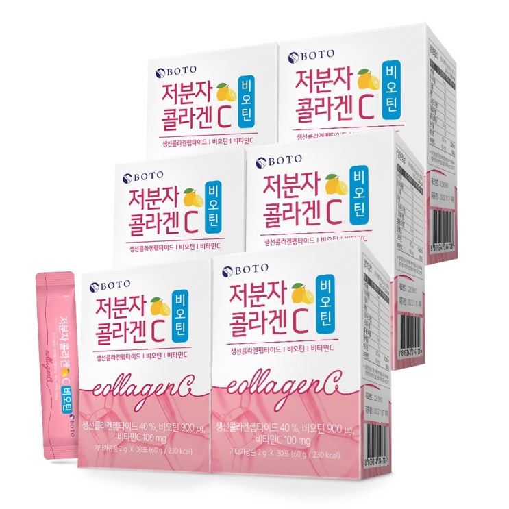 가성비 뛰어난 보뚜 저분자콜라겐C 비오틴 30포 X 6박스, 상세설명 참조 좋아요 가성비 뛰어난 보뚜 저분자콜라겐C 비오틴 30포 X 6박스, 상세설명 참조 좋아요