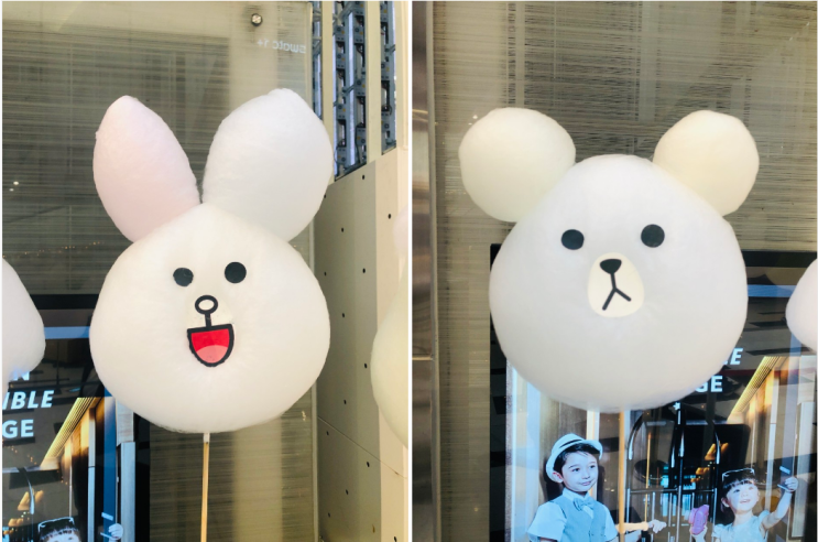  여의도 IFC몰 키즈카페 대신 솜사탕 애들이 너무 좋아해요!