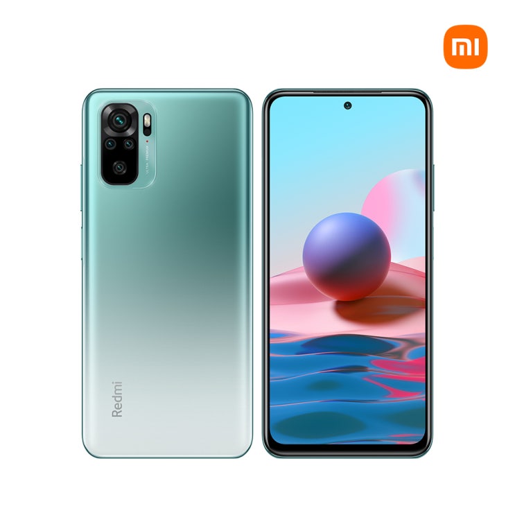  갓성비 좋은 [국내정식판] 샤오미 Redmi 홍미노트10 128g 자급제 공기계, M2101K7AG 레이크 그린 추천합니다