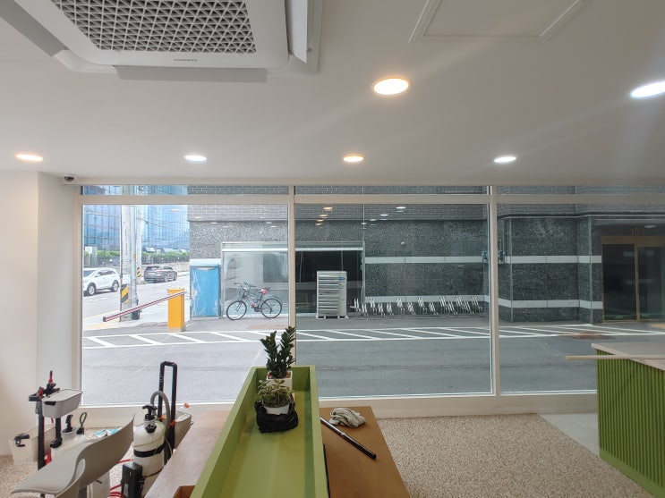  【상가썬팅전문】남양주 별내동 다산동 상가 유리창문 열차단썬팅 시선차단썬팅 평내동 상가 통유리 단열필름썬팅