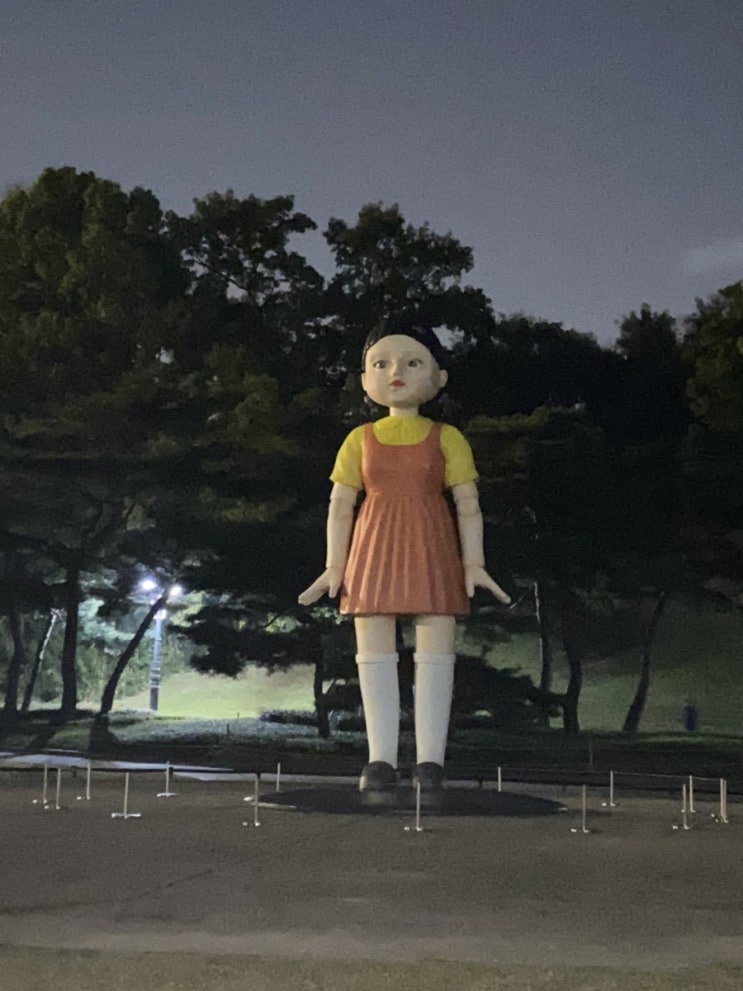  [10월 일상]올림픽공원 오징어게임 영희위치/냥냥이들/방이먹자골목등촌칼국수/세련