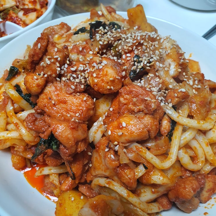  캠핑용밀키트로 좋은 산들따옴 닭갈비밀키트