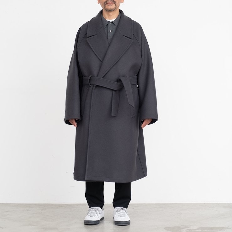 Graphpaper 見当たら Melton Belted Coat size2