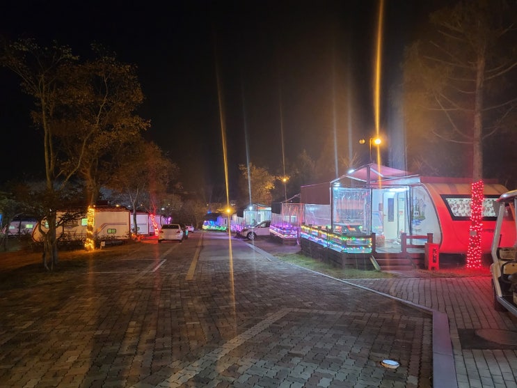  광주패밀리랜드 카라반 캠핑장 생각보다 괜찮은 곳