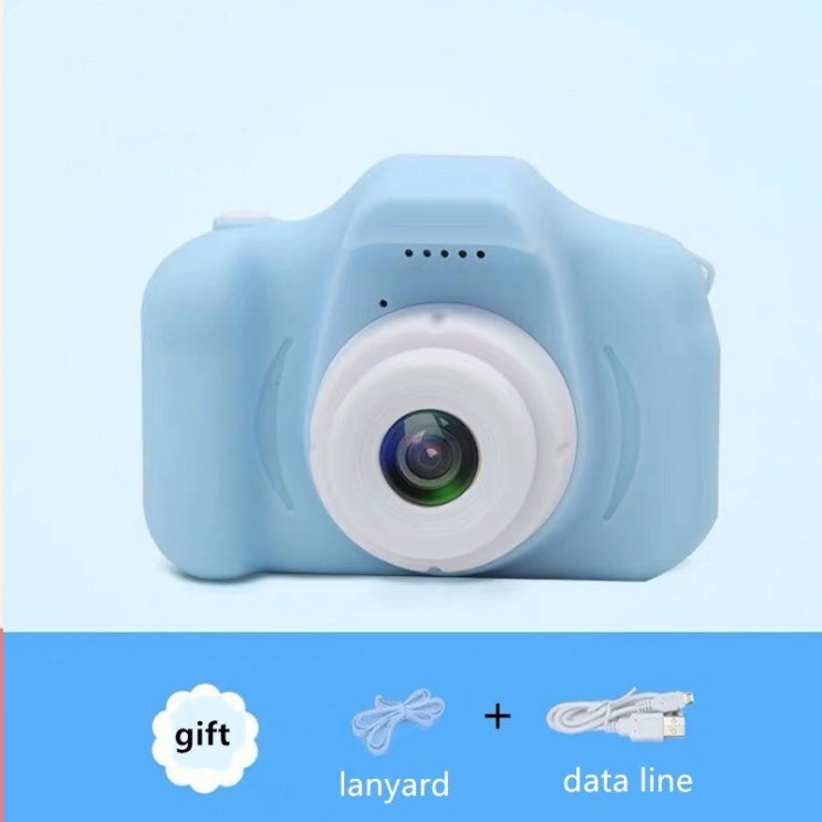 요즘 인기있는 어린이 카메라 2.0 인치 컬러 디스플레이 방수 귀여운 디지털 카메라 1080P HD 스크린 8 백만 화소 아이 미니 카메라 선물|완구용 카메라|, 단일, 1개, 파