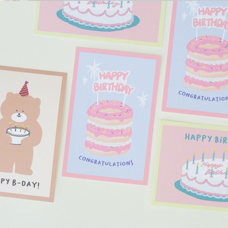  생일카드 추천 모모카드와 함께해요!