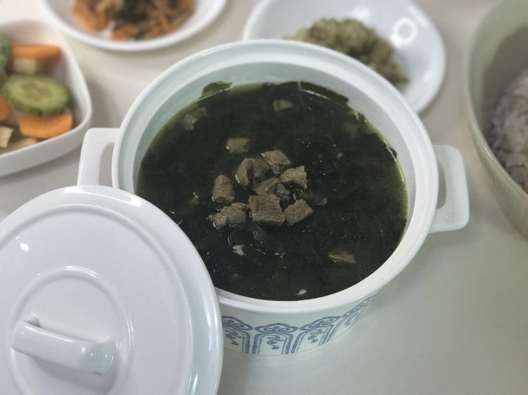  초간단 소고기 미역국