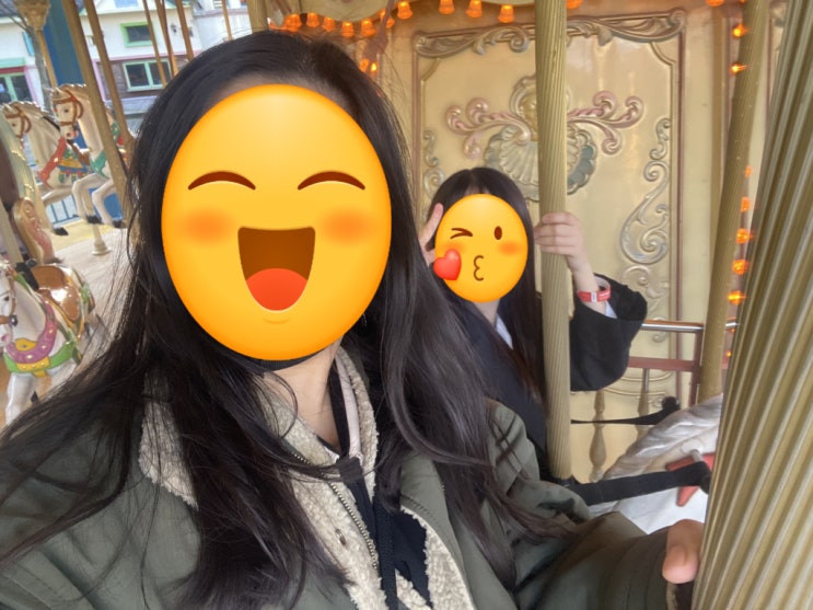  용인 한국민속촌 놀이기구도 있네