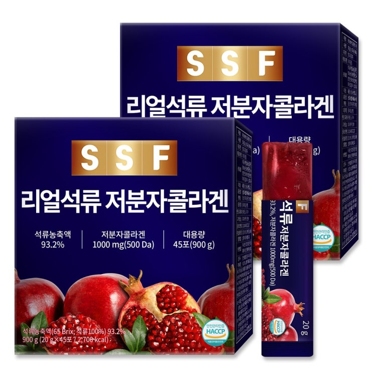  잘나가는 순수식품 리얼석류 저분자 콜라겐 젤리 스틱, 20g, 90개 추천합니다