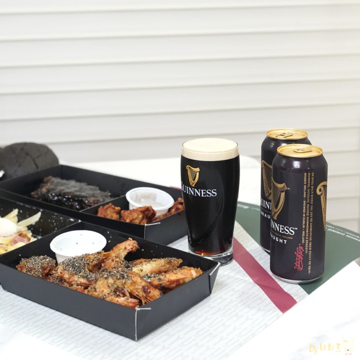  동상이몽 맥주 추천! 기네스 흑맥주 X 빕스 콜라보 홈파티