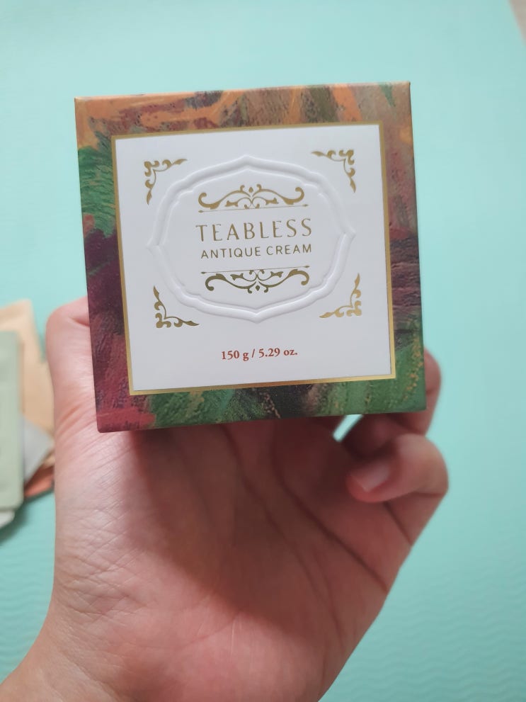  티블레스 크림 수부지를 위한 보습 모이스처 비건화장품으로 피부건조 안녕~