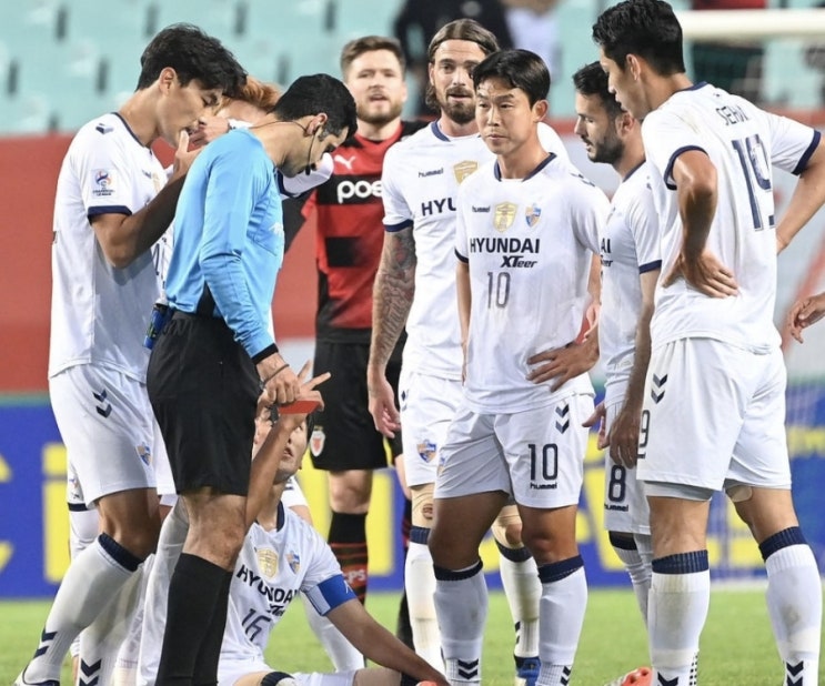 2021 K리그 프로축구 하나은행 FA컵 4강전 강원FC 대구FC 울산현대 전남드래곤즈