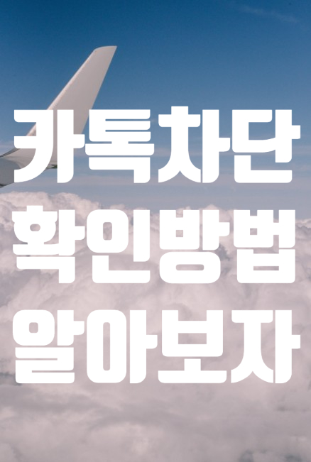  카톡 차단 확인 방법,송금, 프사, 메세지 ,프로필까지 알아보자