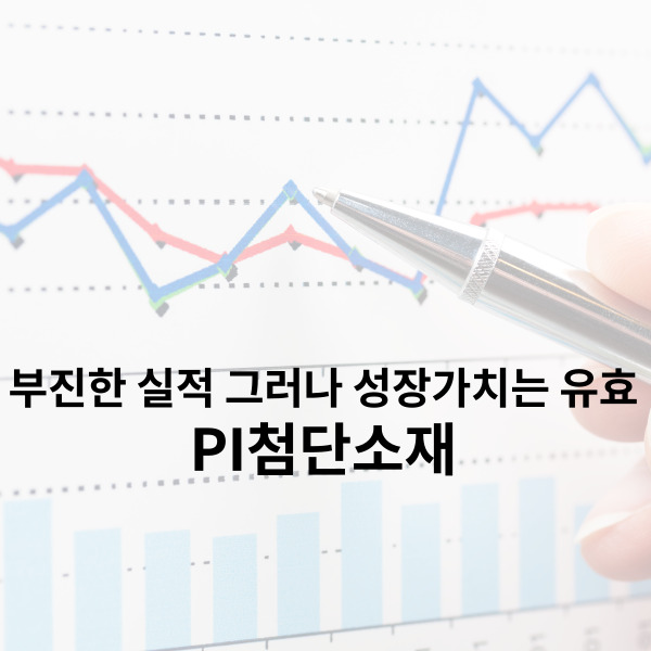  PI첨단소재 부진한 실적 그러나 성장가치는 유효