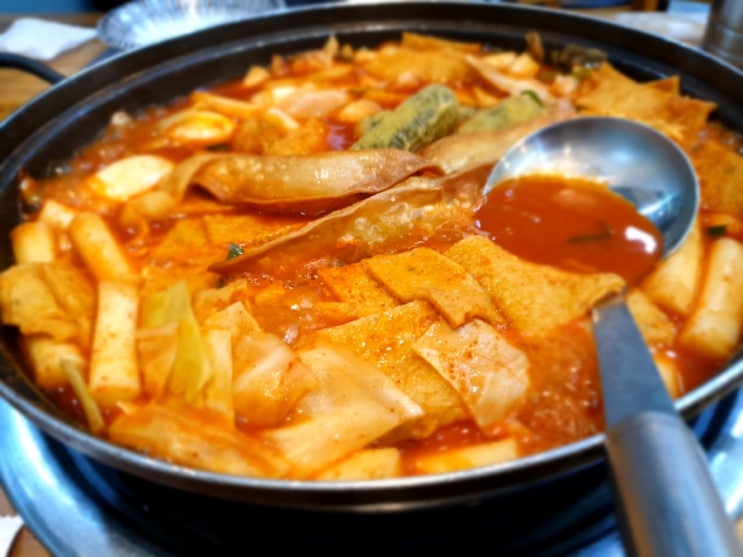  추억의 학교앞 즉석떡볶이가 그립다면 강추!일주일만에 또방문한 일산라페 떡볶이맛집 오락