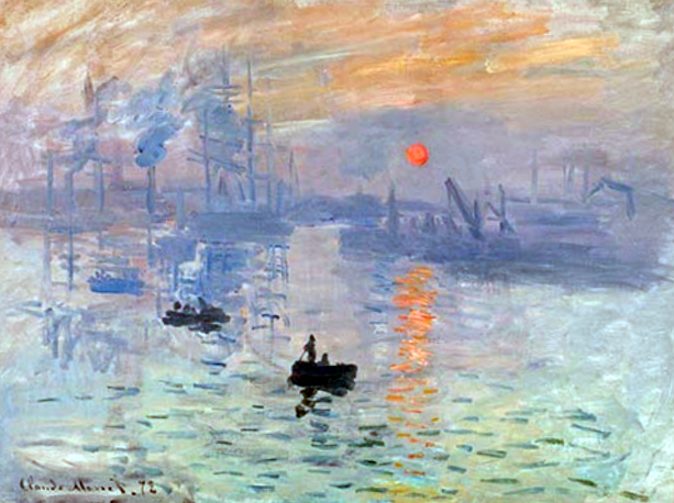 [화가] 클로드 모네 Claude Monet, 완전히 새로운 빛의 순간성을 화폭에 담다, 인상주의 회화