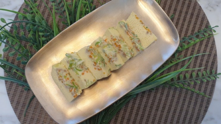  급식 계란찜 푸딩같은 식감으로 아이반찬으로 좋아요