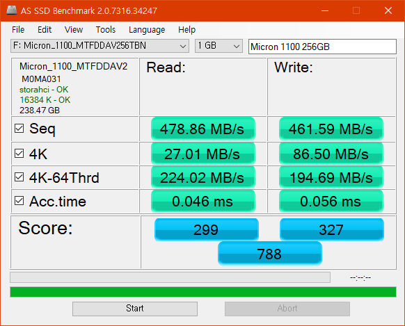 [SSD] Micron 1100 M.2 256GB : 네이버 블로그