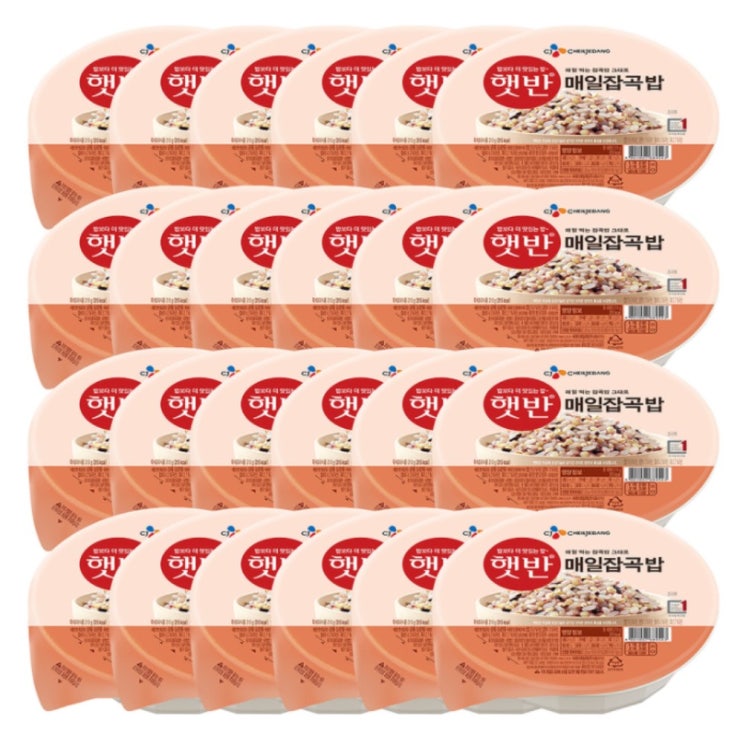 의외로 인기있는 햇반 잡곡밥 210g x 24개 즉석밥 햇반 210, 24개입 추천합니다 의외로 인기있는 햇반 잡곡밥 210g x 24개 즉석밥 햇반 210, 24개입 추천합니다