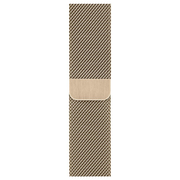  인기있는 Apple 정품 애플워치 3/6/SE Milanese 루프 밴드 (38/40mm 호환 가능), 골드, 1개 ···