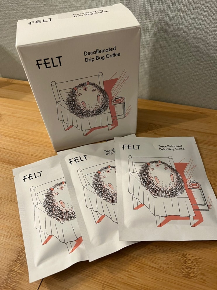  [KURL-FFEE #19] FELT 블렌드 드립백 (디카페인)