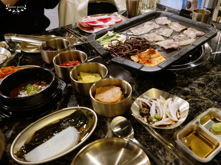  강남 삼성중앙역 냉동 삼겹살 맛집 #슐미랭삼 삼성점 냉삼 후기