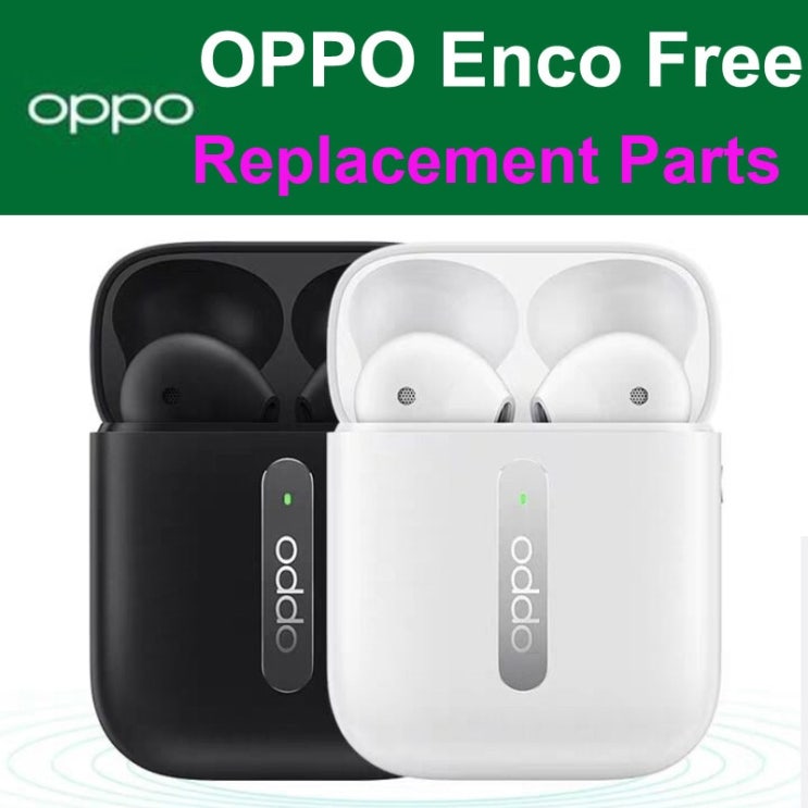  당신만 모르는 OPPO Enco 무료 Buds TWS 원래 교체 부품 오른쪽 이어폰 왼쪽 이어폰 충전 상자 원래 OPPO Enco 무료|블루투스 이어폰 & 헤드폰|, 1개, 단일,
