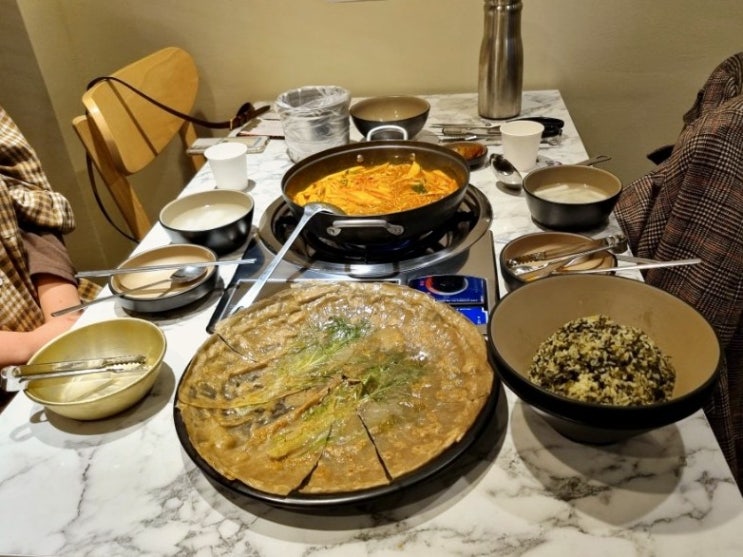  영천동 등갈비 맛집 백본 곤드레밥+메밀전 꿀맛!