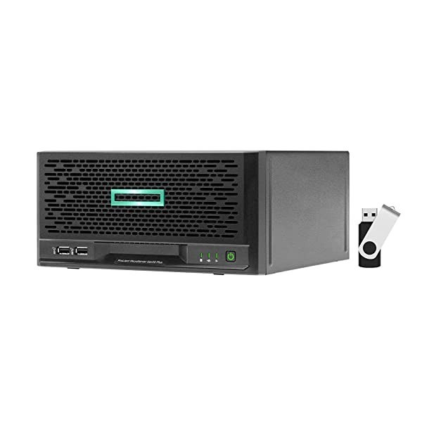  선호도 좋은 [미국] 509027 HP ProLiant MicroServer Gen10 Plus Tower Server Bundle with 16GB USB Drive Intel