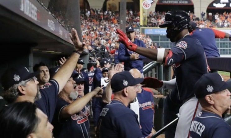 MLB 메이저리그 포스트시즌 월드시리즈 2차전 휴스턴애스트로스 애틀랜타브레이브스 MLB 메이저리그 포스트시즌 월드시리즈 2차전 휴스턴애스트로스 애틀랜타브레이브스