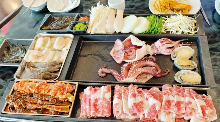  [여수맛집] 샤브리안 하멜등대점 여수해물삼합 후기